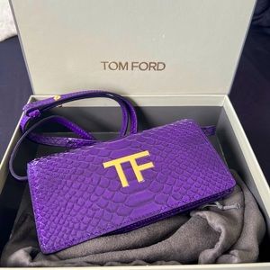 Tom Ford Violet Python Mini Bag